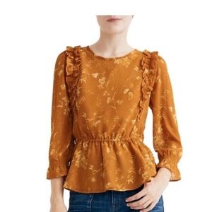 Madewell long sleeve blouse‎